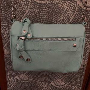 New mint green crossbody